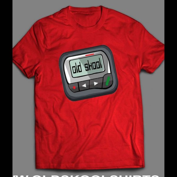 OLDSKOOL PAGER/ BEEPER SHIRT