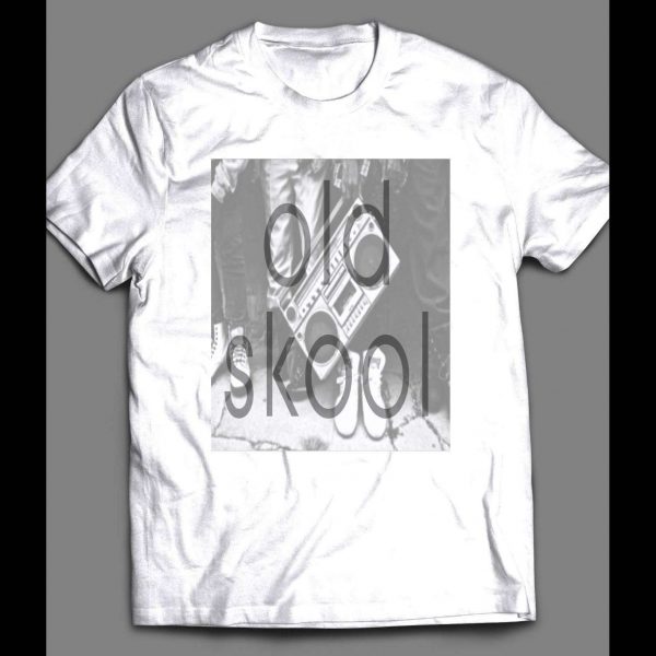 OLDSKOOL URBAN RADIO BOOMBOX BACKGROUND SHIRT