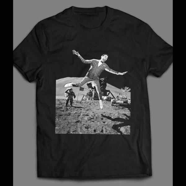 PEE WEE HERMAN ON THE MOON SHIRT