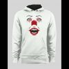 PENNYWISE KILLER CLOWN FACE WINTER PULL OVER HOODIE