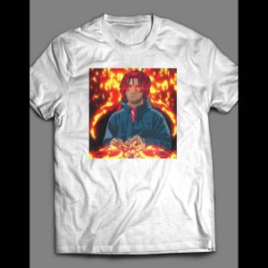 RAPPER TRIPPY REDD "FIRE TRIP OUT ART" SHIRT