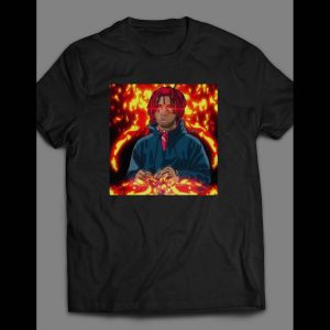 RAPPER TRIPPY REDD "FIRE TRIP OUT ART" SHIRT
