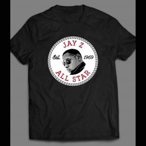 RAPPER/HIP HOP ARTIST JZ ALL STAR SPORTS WEAR PARODY SHIRT
