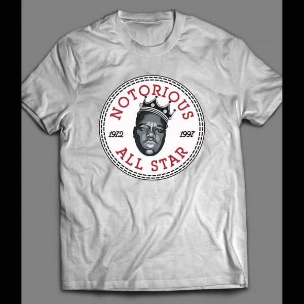 RAPPER/HIP HOP ARTIST BIG POPPA ALL STAR SPORTS WEAR PARODY SHIRT