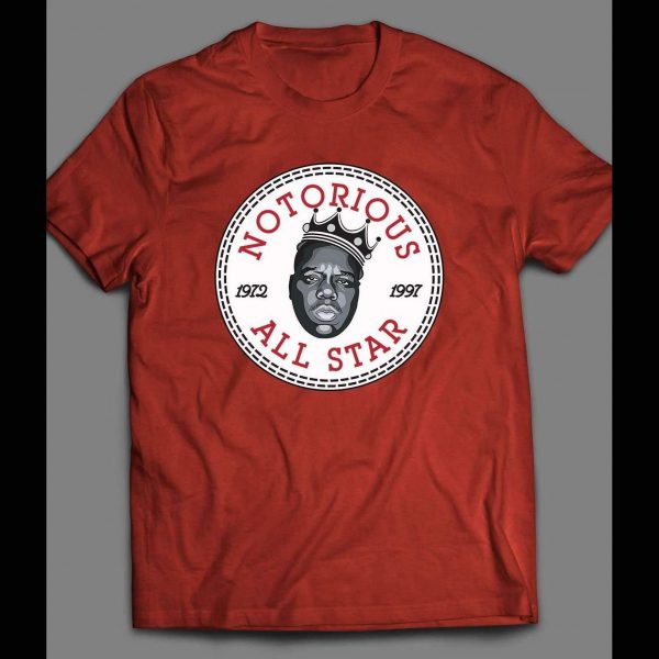 RAPPER/HIP HOP ARTIST BIG POPPA ALL STAR SPORTS WEAR PARODY SHIRT