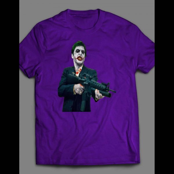 SCARFACE JOKER PARODY SHIRT