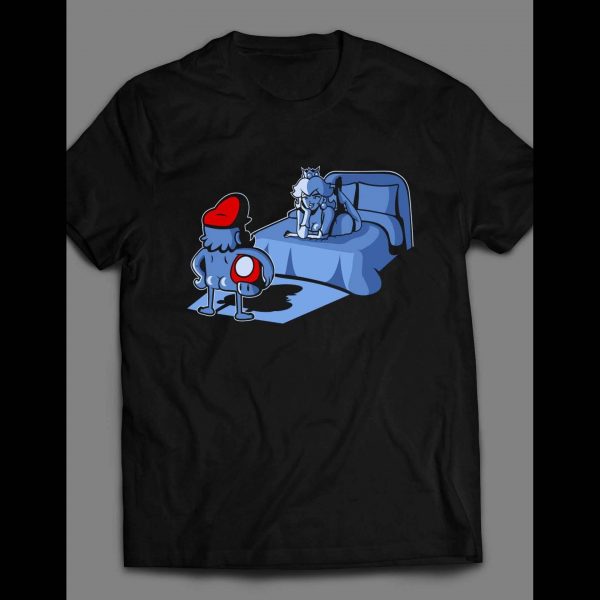 SEX AND SHROOMS SUPER MARIO PARODY SHIRT