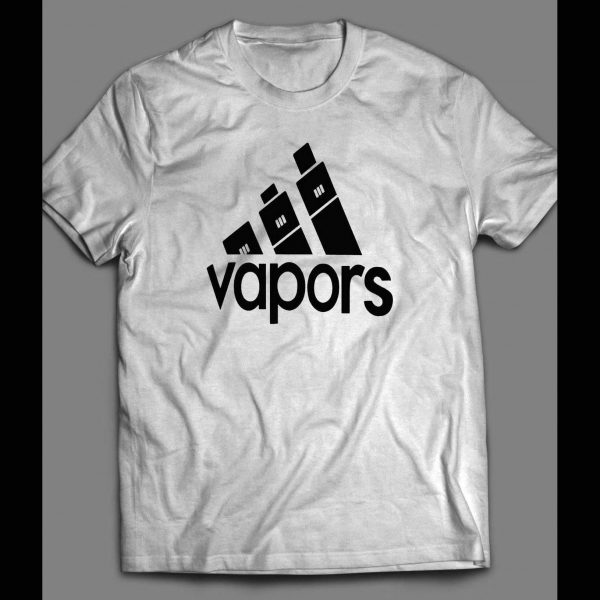 SPORTS COMPANY LOGO PARODY MASH UP "VAPORS" SHIRT