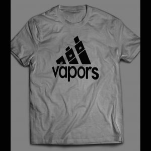 SPORTS COMPANY LOGO PARODY MASH UP "VAPORS" SHIRT