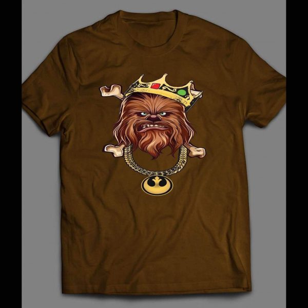 STAR WARS CHEWBACCA "THE NOTORIOUS WOOKIE" CUSTOM ART SHIRT