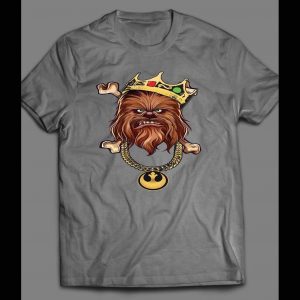 STAR WARS CHEWBACCA "THE NOTORIOUS WOOKIE" CUSTOM ART SHIRT