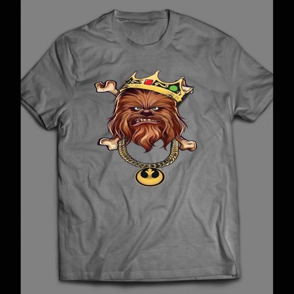 STAR WARS CHEWBACCA "THE NOTORIOUS WOOKIE" CUSTOM ART SHIRT