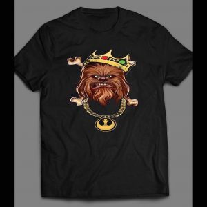 STAR WARS CHEWBACCA "THE NOTORIOUS WOOKIE" CUSTOM ART SHIRT
