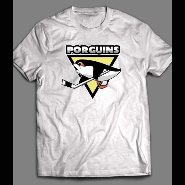 STAR WARS PITTSBURG PENGUINS PARODY "PORGUINS SHIRT