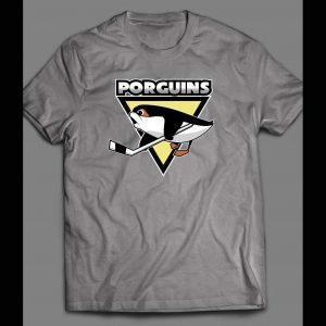 STAR WARS PITTSBURG PENGUINS PARODY "PORGUINS SHIRT