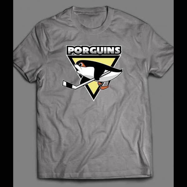 STAR WARS PITTSBURG PENGUINS PARODY "PORGUINS SHIRT