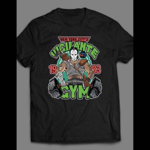 CARTOON HERO CASEY JONES PARODY "VIGILANTE GYM" SHIRT
