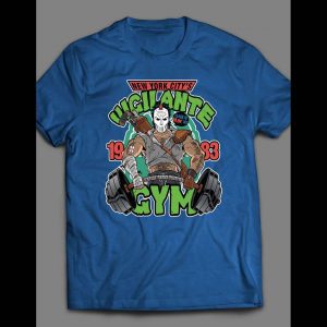 CARTOON HERO CASEY JONES PARODY "VIGILANTE GYM" SHIRT