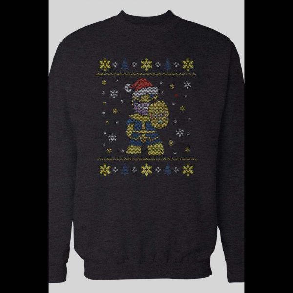 THANOS SANTA UGLY CHRISTMAS SWEATSHIRT