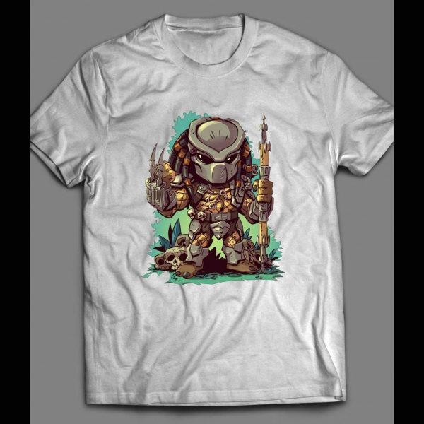 THE PREDATOR CARTOON MOVIE SHIRT