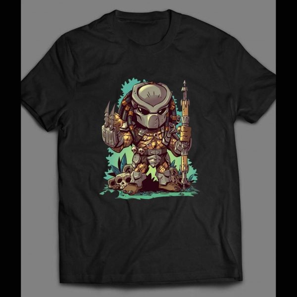 THE PREDATOR CARTOON MOVIE SHIRT