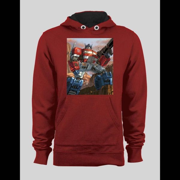 TF ROBOTS AUTOBOTS LEADER LEADER OPTIMUSCOMIC ART INSPIRED HOODIE / SWEATSHIRT
