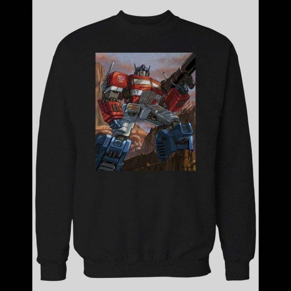 TF ROBOTS AUTOBOTS LEADER LEADER OPTIMUSCOMIC ART INSPIRED HOODIE / SWEATSHIRT