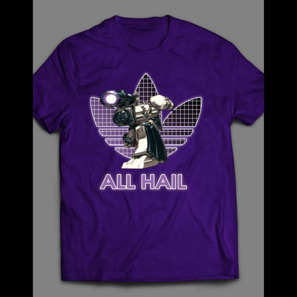 TF ROBOTS DECEPTICON LEADER MEGATRON ATHLETIC WEAR INSPIRED SHIRT
