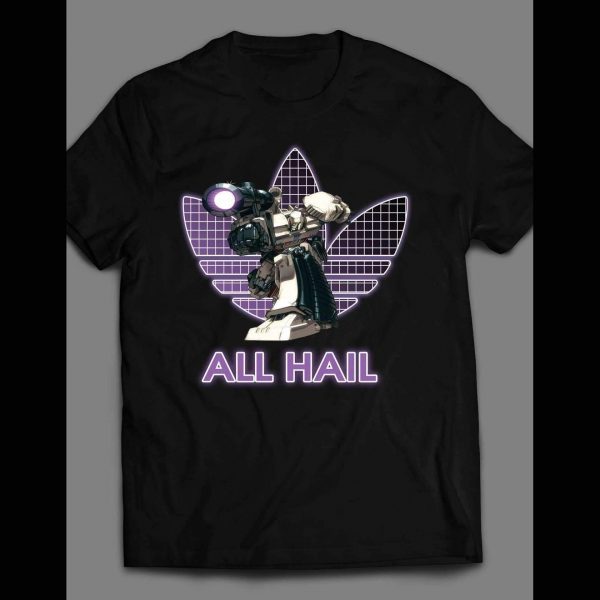 TF ROBOTS DECEPTICON LEADER MEGATRON ATHLETIC WEAR INSPIRED SHIRT