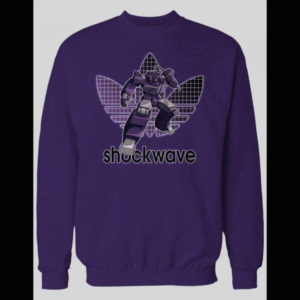 TF ROBOTS DECEPTICON SHOCKWAVE ATHLETIC WEAR INSPIRED HOODIE / SWEATSHIRT