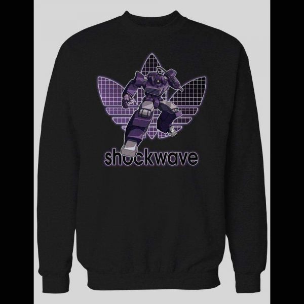 TF ROBOTS DECEPTICON SHOCKWAVE ATHLETIC WEAR INSPIRED HOODIE / SWEATSHIRT