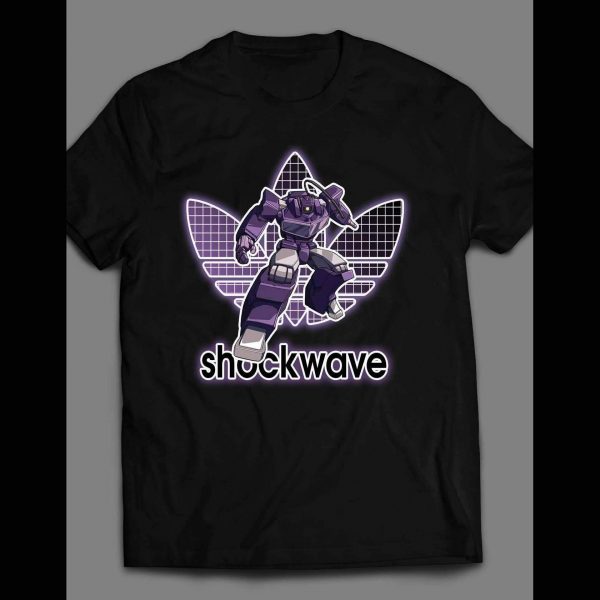 TF ROBOTS DECEPTICON SHOCKWAVE ATHLETIC WEAR INSPIRED SHIRT