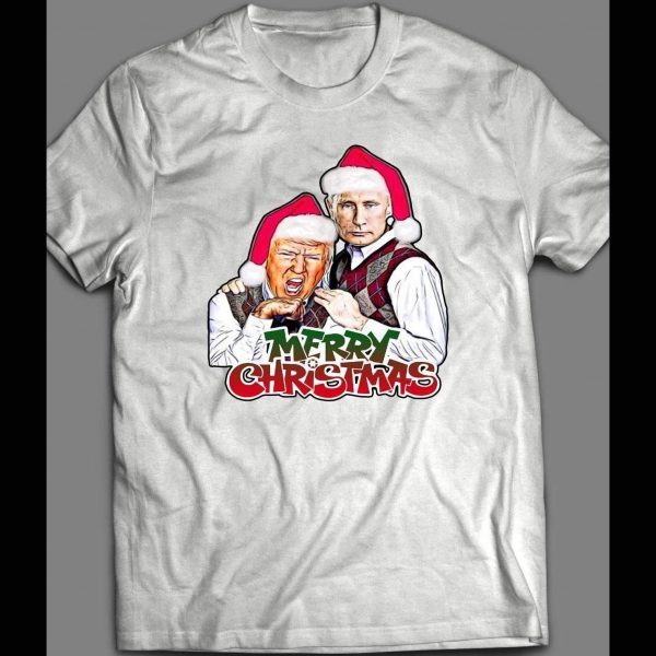 TRUMP AND PUTIN MERRY CHRISTMAS SHIRT