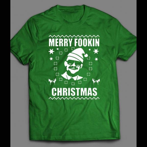 UFC /MMA NOTORIOUS MYSTIC MAC "MERRY FOOKING CHRISTMAS" SHIRT