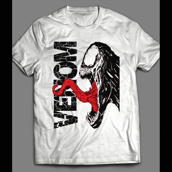 VENOM VICIOUS FACE COMIC ART SHIRT