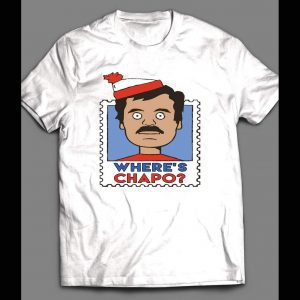 WHERE'S WALDO PARODY WHERE'S CHAPO SHIRT