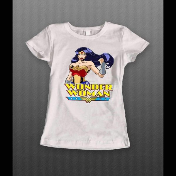 WONDER WOMAN SEXY CARTOON SHIRT