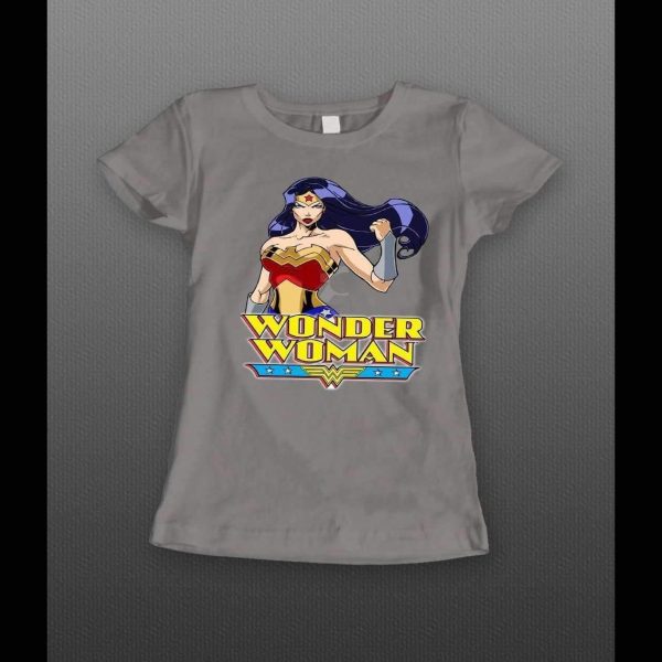 WONDER WOMAN SEXY CARTOON SHIRT