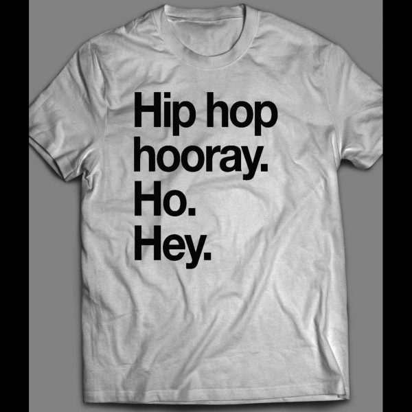 NBN OLDSKOOL HIP HOP HOORAY LYRICS SHIRT