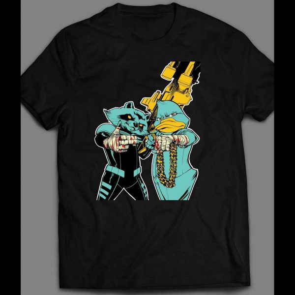 ROCKET THE RACCOON AND HOWARD THE DUCK SHIRT