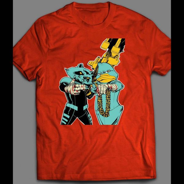 ROCKET THE RACCOON AND HOWARD THE DUCK SHIRT