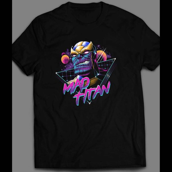 VINTAGE 80 DESIGN THANO MAD TITAN SHIRT