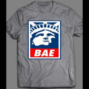 STATUE OF LIBERTY & OBEY MASHUP OLDSKOOL CUSTOM ARTWORK SHIRT