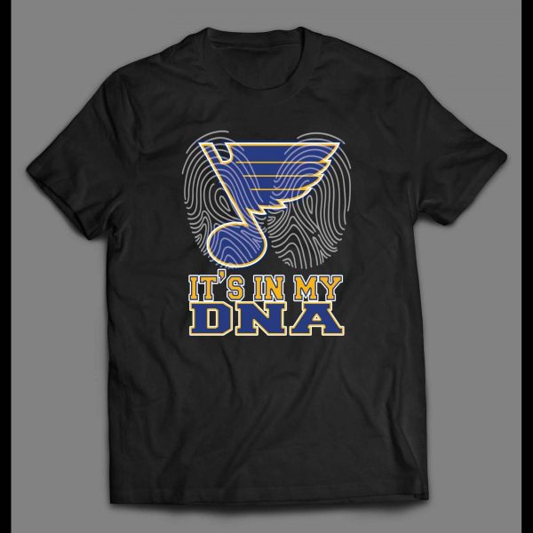 YOUTH SIZE ST. LOUIS HOCKEY IT'S IN MY DNA ART KIDS SHIRT