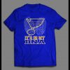 YOUTH SIZE ST. LOUIS HOCKEY IT’S IN MY DNA ART KIDS SHIRT