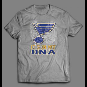 YOUTH SIZE ST. LOUIS HOCKEY IT'S IN MY DNA ART KIDS SHIRT