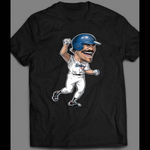 WALK OFF HOMER KIRK CARTOON BASEBALL SHIRT