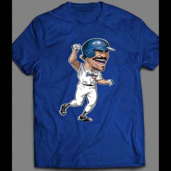 WALK OFF HOMER KIRK CARTOON BASEBALL SHIRT