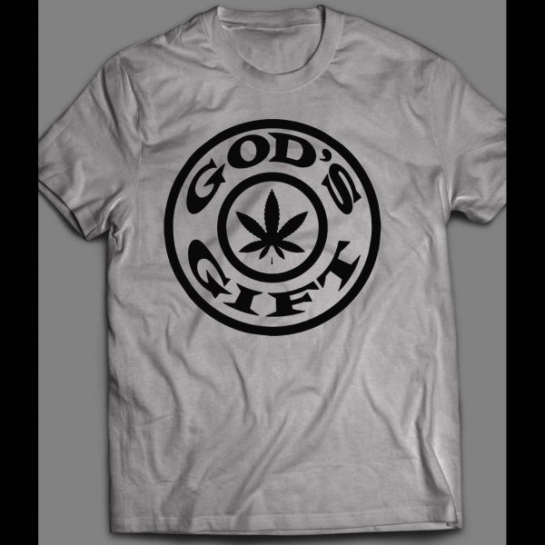 STONERS "GOD'S GIFT" PLANT LEAF SHIRT