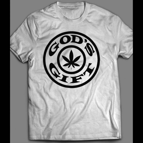 STONERS "GOD'S GIFT" PLANT LEAF SHIRT